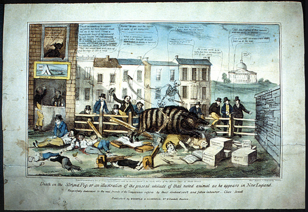 Death on the Striped Pig (1839)