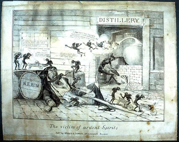 The Victim of Ardent Spirits
(ca. 1837-1841) 
