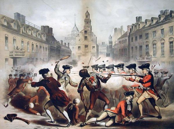 What was the Boston Massacre?