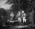 Gen. Marion in His Swamp Encampment 
Inviting a British Officer to Dinner